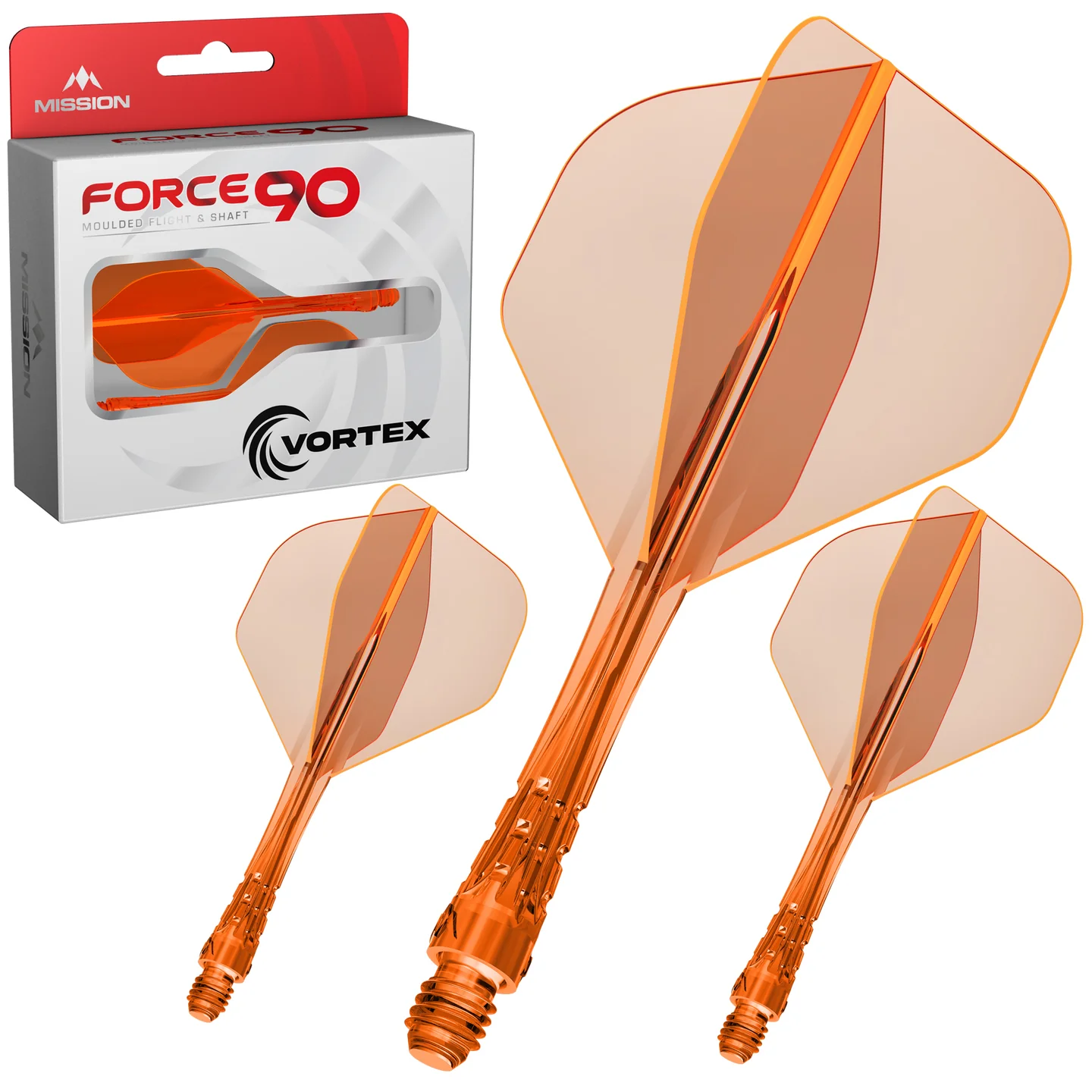 Mission - Force 90 Vortex - Flight-Shaft-System - Standard No2 - Neon orange
