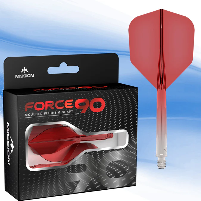 Mission Force 90 - Flight & Shaft System - Clear red - Small No.6
