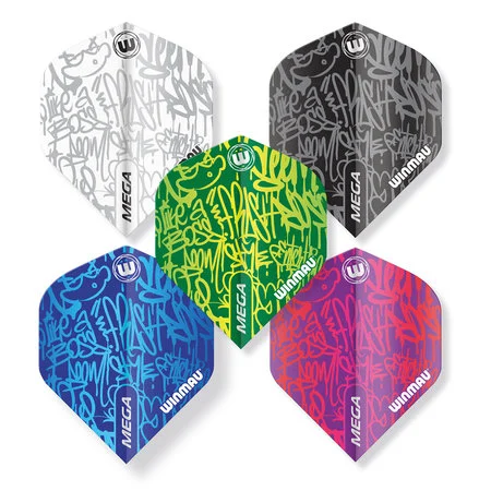 Mega Standard Winmau Dart Flights - Collection