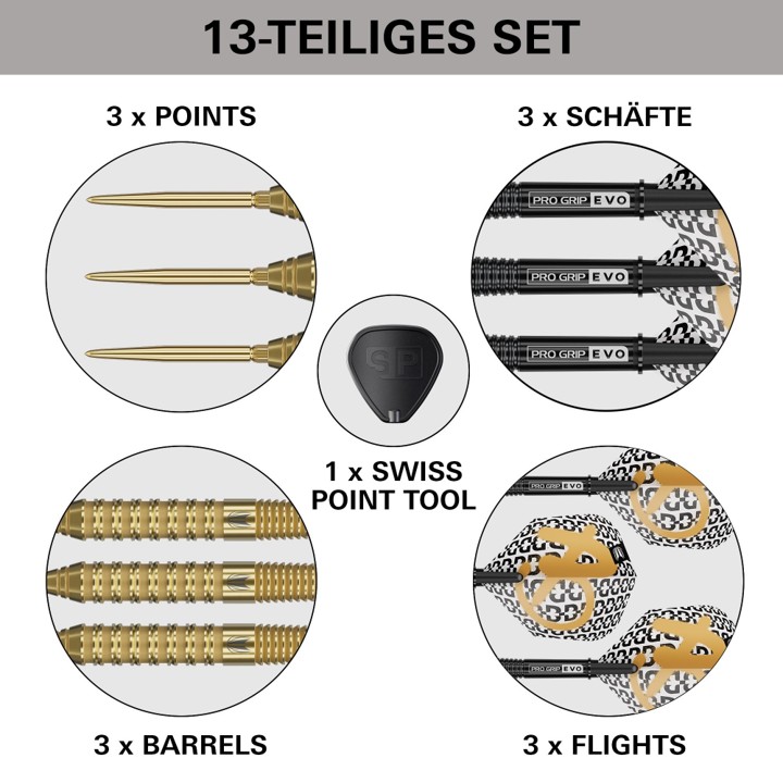 Target Bolide Envy 02 - 90% Tungsten Swiss Point - Steeldart